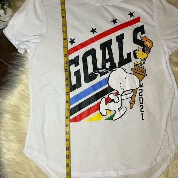 Peanut Olympic goals 2021 T shirt sz XL - Picture 5 of 5